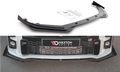 Maxton Design - STREET PRO FRONT SPLITTER + FLAPS TOYOTA GR YARIS MK4
