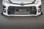 Maxton Design - STREET PRO FRONT SPLITTER + FLAPS TOYOTA GR YARIS MK4