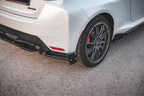 Maxton Design - REAR SIDE SPLITTERS V.2 + FLAPS TOYOTA GR YARIS MK4