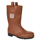 Portwest FW75 Neptune Fur Lined Waterproof Rigger Low Wellington Boot S5 CI