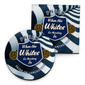 Preston Marching - Football Coaster - Square Or Circle