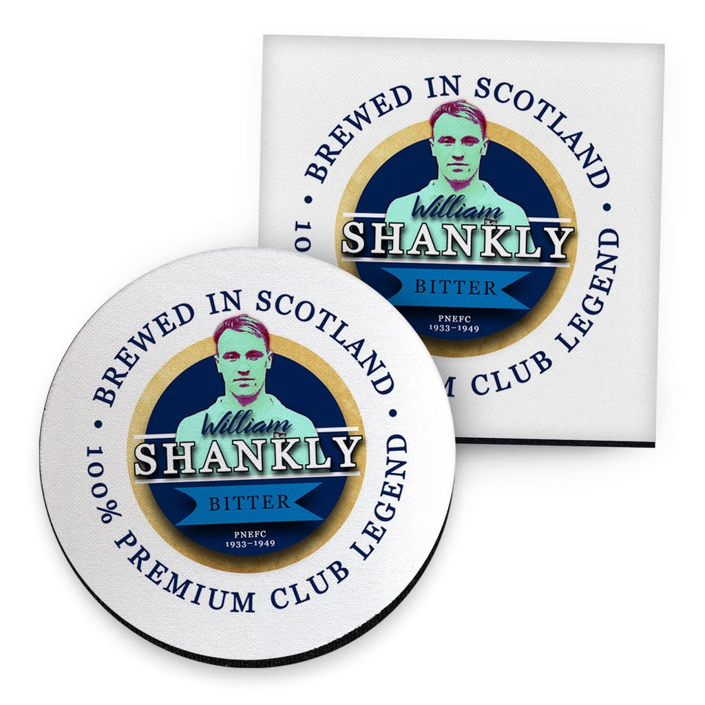 Preston Shankly - Football Coaster - Square Or Circle