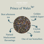 Prince of Wales Loose Leaf Tea - Classic Afternoon Black Tea Blend