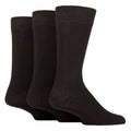 3 Pack Mens Plain and Patterned Bamboo Socks - Soft Breathable Everyday Comfort