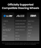 Simagic Alpha EVO USB Quick Release (QR-A) SRM Adapted