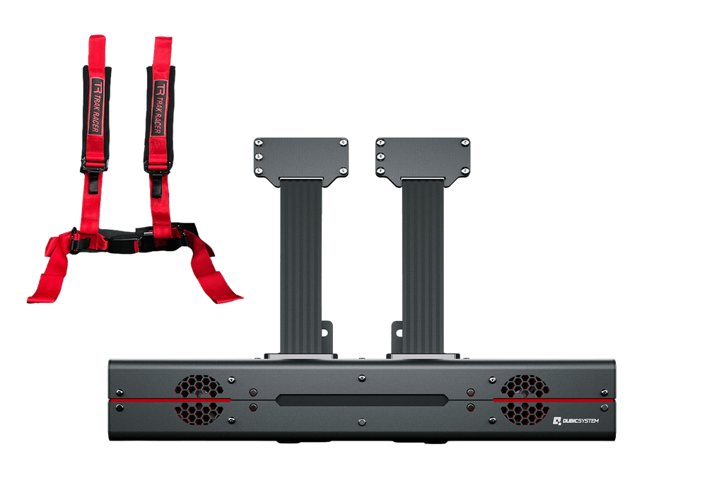Qubic System QS-BT1 Direct Drive Seat Belt Tensioner with Optional Trak Racer Seat Harness