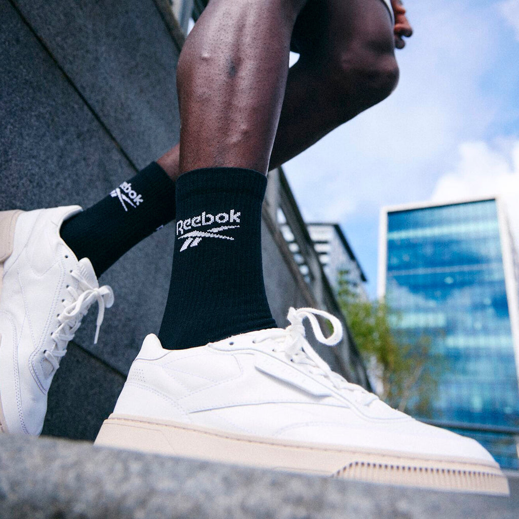 Ribbed Sport Breathable Crew Socks for Men and Women