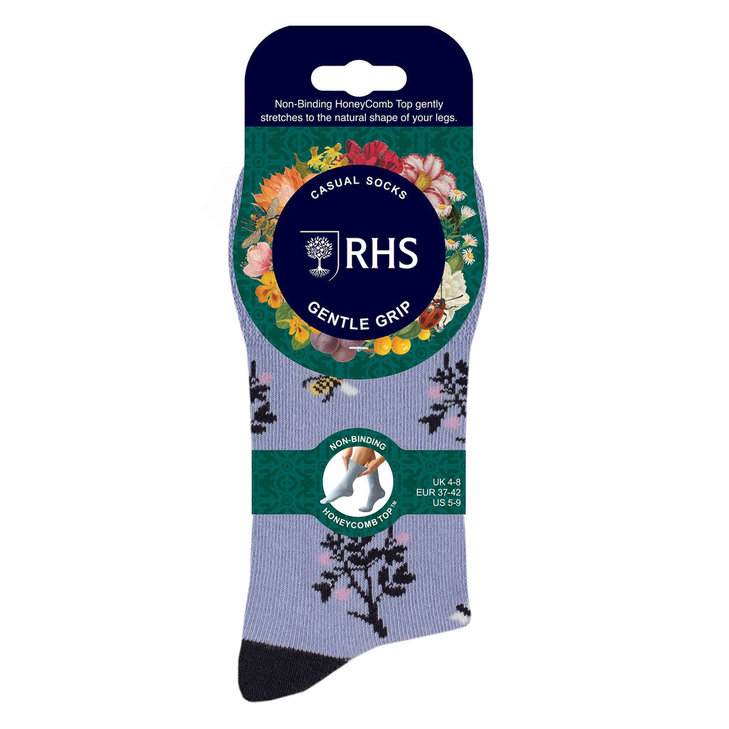 6 Pairs Ladies RHS Non Elastic Soft Top Diabetic Socks