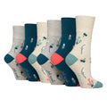 6 Pairs Ladies RHS Non Elastic Soft Top Diabetic Socks