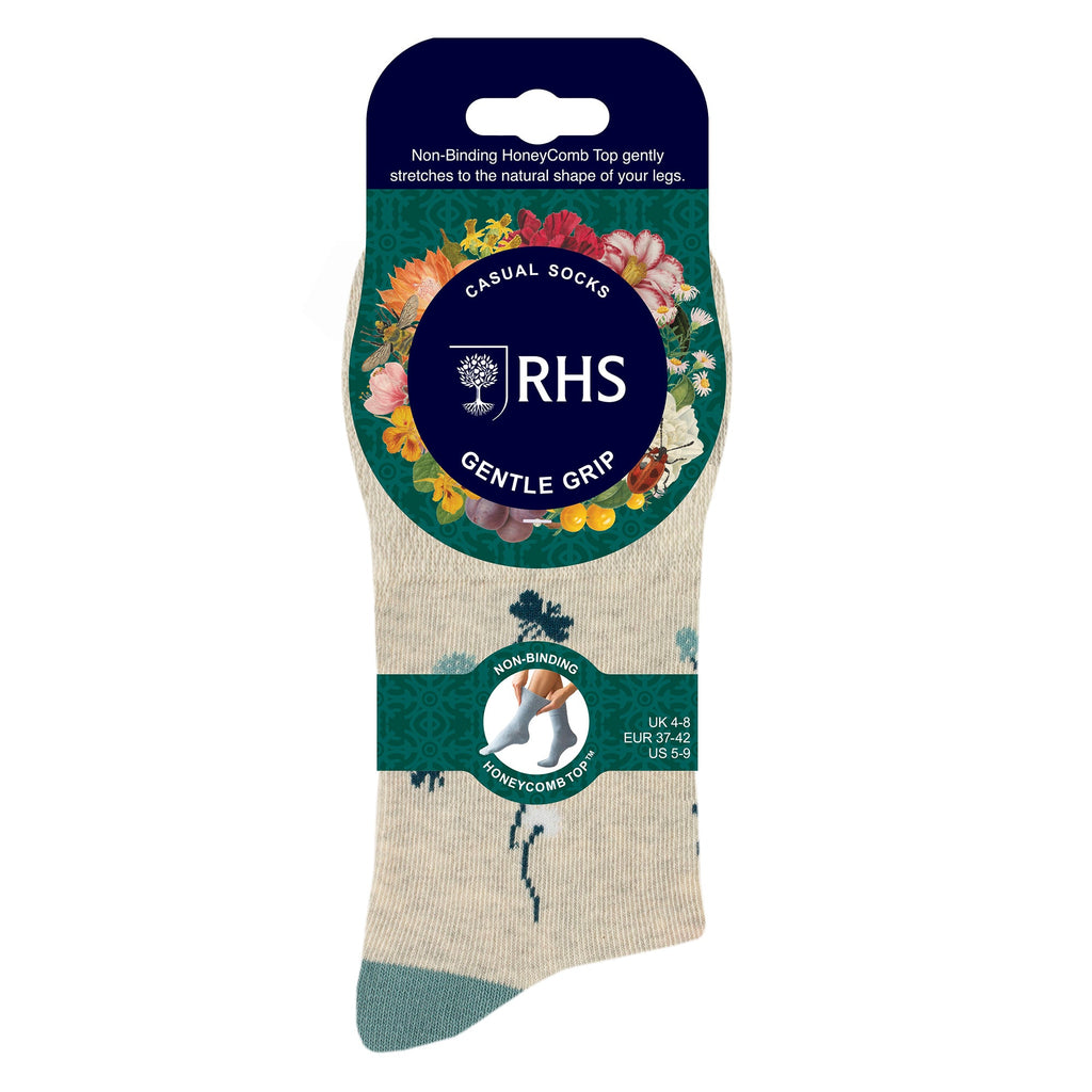 6 Pairs Ladies RHS Non Elastic Soft Top Diabetic Socks