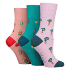 6 Pairs Ladies RHS Non Elastic Soft Top Diabetic Socks