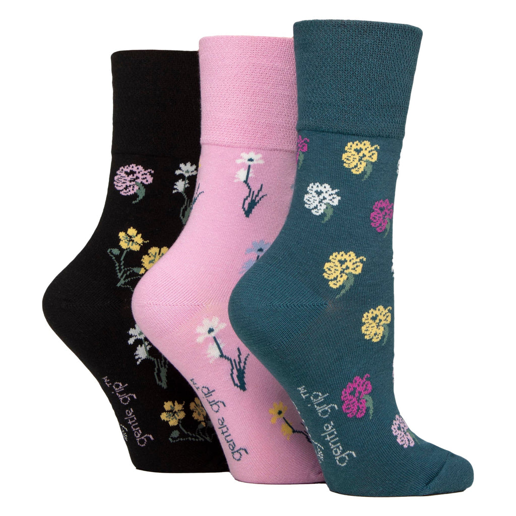 6 Pairs Ladies RHS Non Elastic Soft Top Diabetic Socks