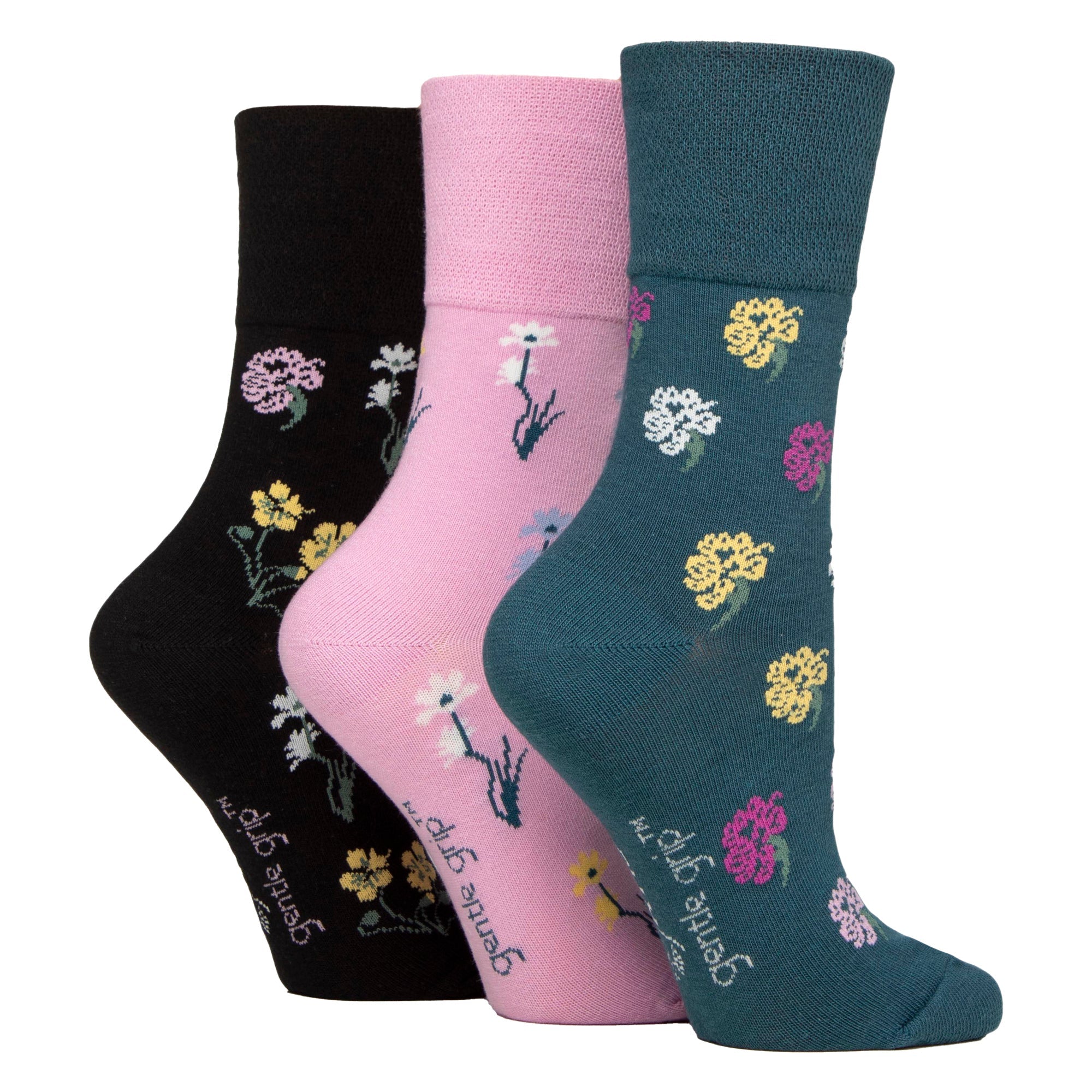 6 Pairs Ladies RHS Non Elastic Soft Top Diabetic Socks