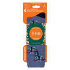 Womens RHS Thermal Socks | Thin Floral Patterned Fleece Socks
