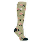 RHS Long Wellington Boots Socks For Women | Floral Welly Socks