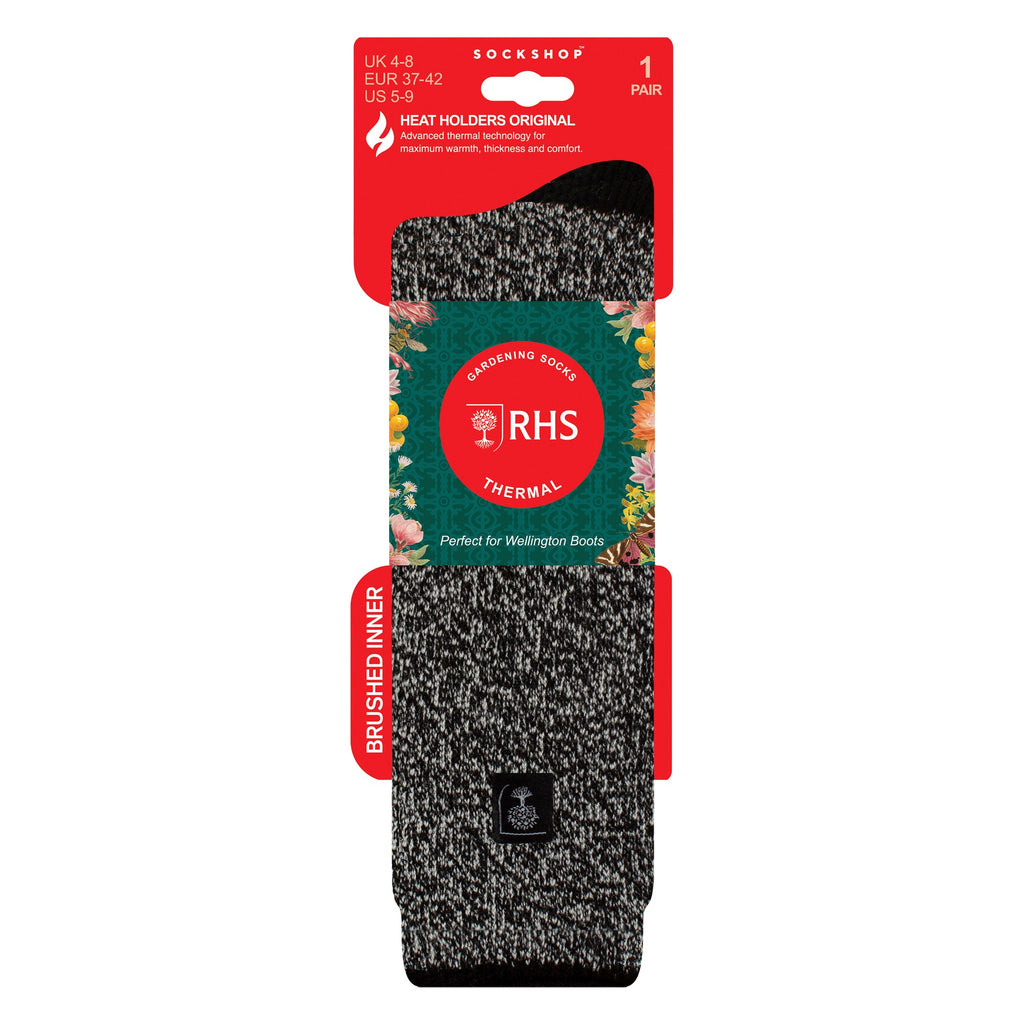Womens RHS Thermal Welly Socks | Long Knee High Thick Boot Socks