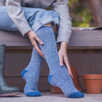 Womens RHS Thermal Welly Socks | Long Knee High Thick Boot Socks