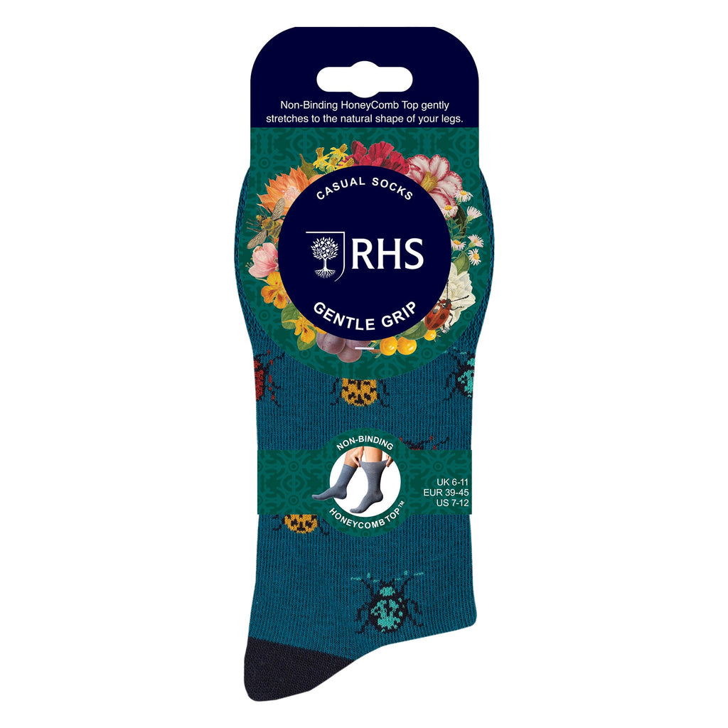 6 Pairs RHS Soft Top Non Elastic Diabetic Socks For Men