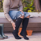 Mens RHS Long Knee High Thermal Wellington Boot Socks