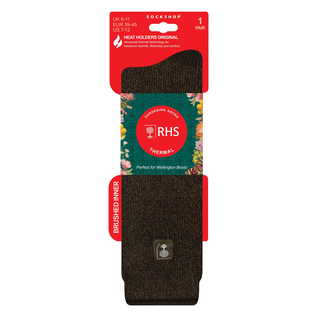 Mens RHS Long Knee High Thermal Wellington Boot Socks