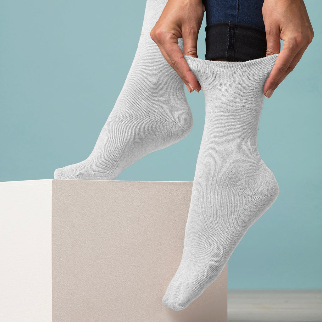 3 Pack Ladies and Mens Non Elastic Sport Socks
