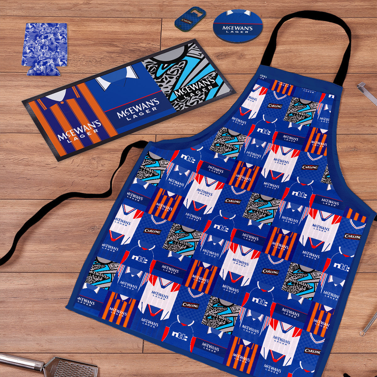 Rangers Football Father's Day Bar Box | Retro Man-Cave Set