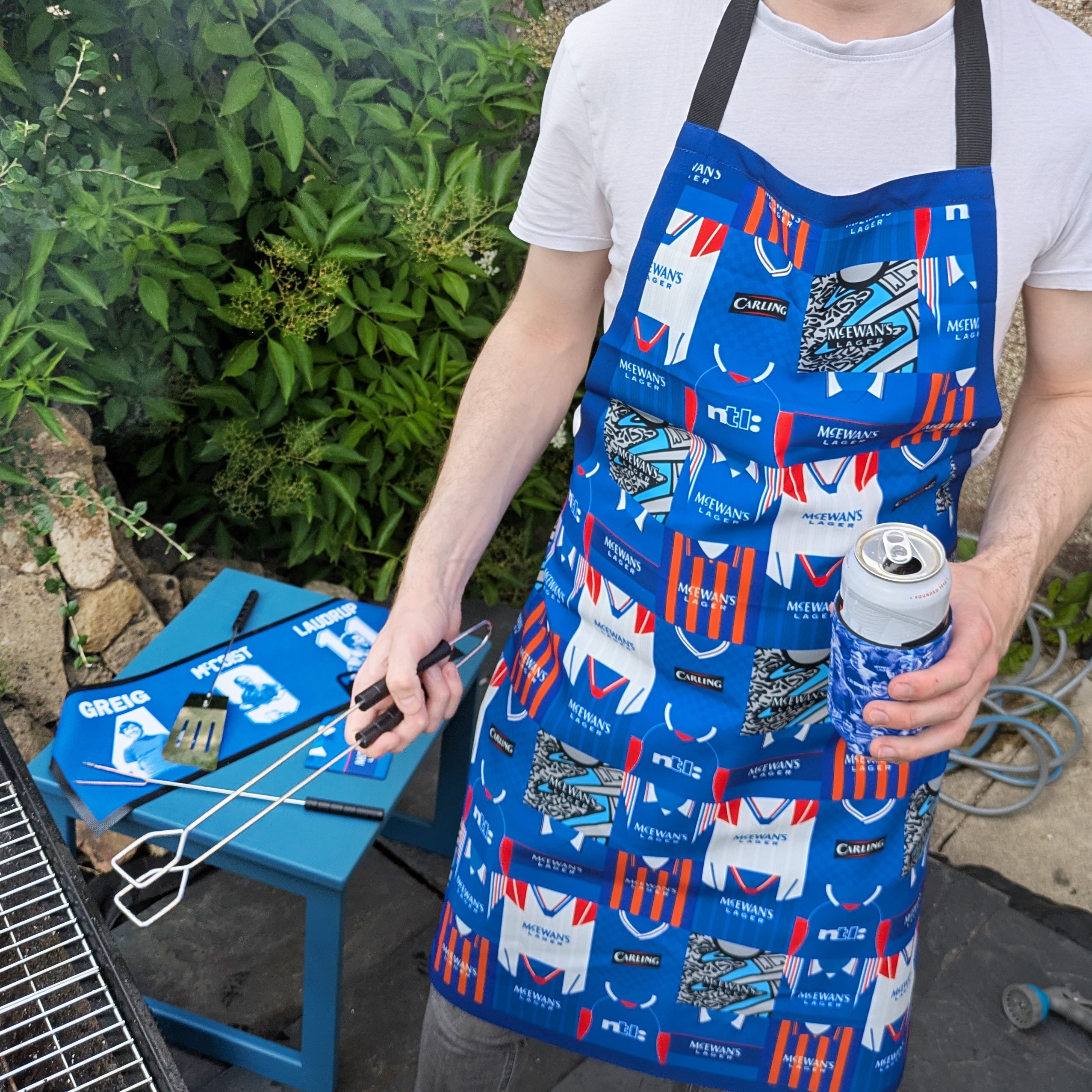 Rangers Football Father's Day Bar Box | Retro Man-Cave Set