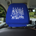 Rangers Montage - Pack of 2 Car Seat Headrest Covers