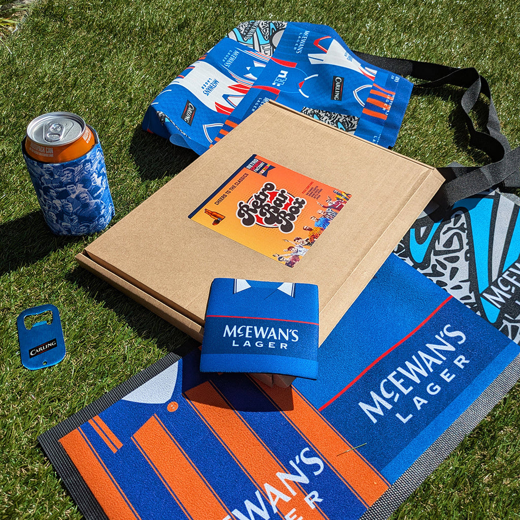 Rangers Football Father's Day Bar Box | Retro Man-Cave Set