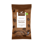 8 x Foodin Org Raw Chocolate Raisins - 80g