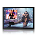 Rhea Ripley Signed Image Iconic Frame (JSA)