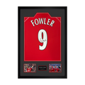 Robbie Fowler Signed Liverpool Shirt Premium Frame