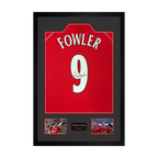 Robbie Fowler Signed Liverpool Shirt Premium Frame