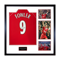 Robbie Fowler Signed Liverpool Shirt Elite Frame