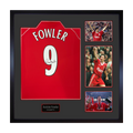 Robbie Fowler Signed Liverpool Shirt Elite Frame