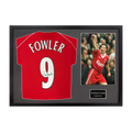 Robbie Fowler Signed Liverpool Shirt Classic Frame