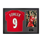 Robbie Fowler Signed Liverpool Shirt Classic Frame