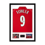 Robbie Fowler Signed Liverpool Shirt Premium Frame