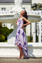Roco Fashion maxi dress is made of light and delicate chiffon, which will be very comfortable to wear