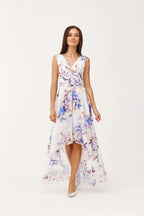 Roco Fashion maxi dress is made of light and delicate chiffon, which will be very comfortable to wear
