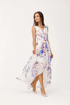 Roco Fashion maxi dress is made of light and delicate chiffon, which will be very comfortable to wear