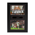 Morgan Rogers Signed Aston Villa Champions Plaque Iconic Frame