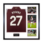 Morgan Rogers Signed Aston Villa Shirt Elite Frame