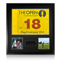 Rory McIlroy Signed The Open Flag Elite Frame (ACG Cert)