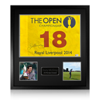 Rory McIlroy Signed The Open Flag Elite Frame (ACG Cert)