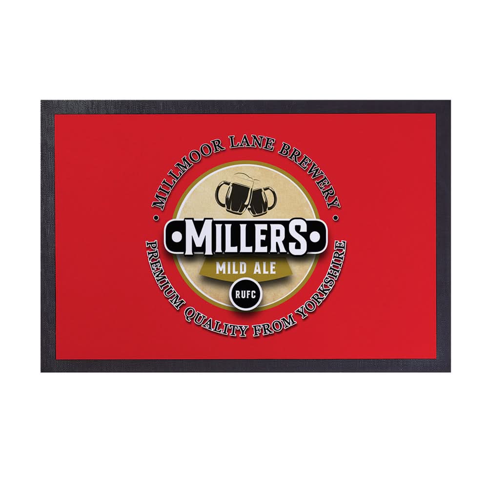 Rotherham Millers  - Football Legends - Door Mat -60cm X 40cm