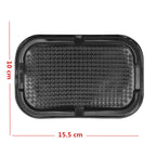 Universal Mobile Phone Car Rubber Smart Non-slip Stand Holder, For iPhone, Galaxy, Sony, Lenovo, HTC, Huawei, and other Smartphones(Black)