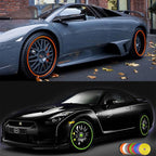 Universal Decorative Scratchproof Stickup 8M Flexible Car Wheel Hub TRIM Mouldings Decoration Strip