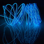 Waterproof Flat Flexible Car Strip Light with Driver for Car Decoration, Length: 5m, 5M