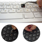 Russian Learning Keyboard Layout Sticker for Laptop / Desktop Computer Keyboard